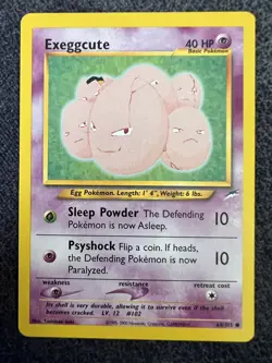 Exeggcute 64/ 105 Common Pokemon Card NM - Image 1