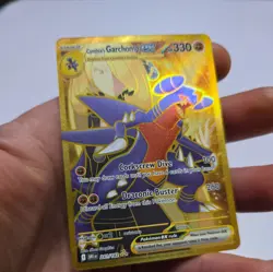 Destined Rivals Cynthia's Garchomp gold card 241/182 pokemon card - Image 2