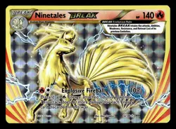 Ninetales BREAK 16/108 Ultra Rare XY Evolutions Pokemon Card - Image 1