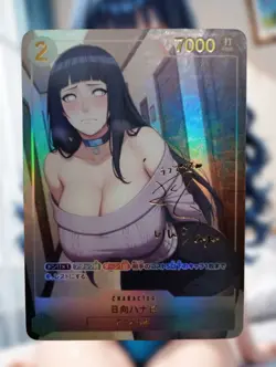 Hinata Hyuga Naruto Anime Waifu Sexy Goddess Doujin Card - Image 1