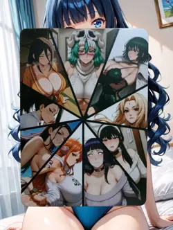 Hinata Hyuga Naruto Anime Waifu Sexy Goddess Doujin Card - Image 2