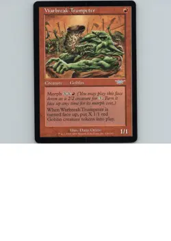 Lot 4x Warbreak Trumpeter Legions Magic The Gathering Cards - Image 5