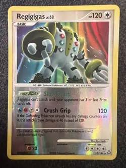 Regigigas 15/146 Reverse Holo Rare Pokemon Card NM - Image 1
