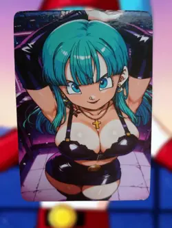 Bulla (Bra) Dragon Ball GT Anime Waifu Sexy Goddess Doujin Lewd Card - Image 2