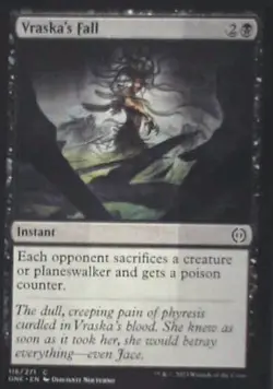 Vraska's Fall - Phyrexia: All Will Be One: #116, Magic: The Gathering Nm R183 - Image 1
