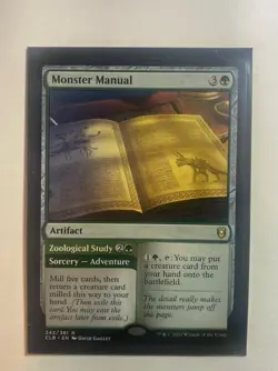 MTG Monster Manual Commander Legends: Battle for Baldur's Gate NM-Mint Non-Foil - Image 1