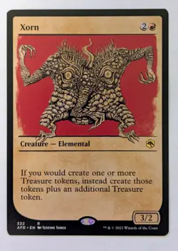 Xorn (Showcase) Adventures in the Forgotten Realms Regular, NM - MTG - Image 1
