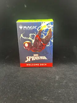 Marvel Spiderman Welcome Deck - Magic The Gathering GREEN DECK - Image 1