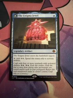 MTG The Enigma Jewel // Locus of Enlightenment LCI Mythic Normal #55 - Image 1