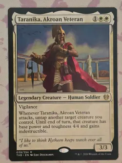MTG Taranika, Akroan Veteran Theros Beyond Death RARE NM/M - Image 1