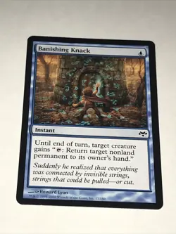 BANISHING KNACK Magic the Gathering Card - Image 2