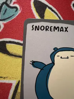 Pokenot Snoremax/Snorlax #143 Derpy Parody Custom Card Dysfunctional Passholder - Image 5