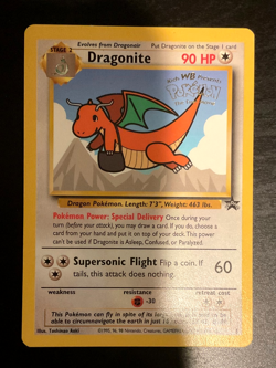 Pokemon TCG Dragonite #05 (Movie Promo) WotC Black Star Promo Regular - Image 1