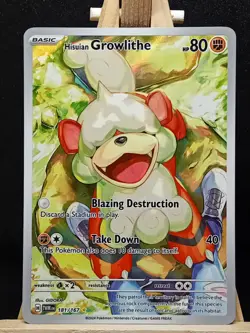 Hisuian Growlithe 181/167 Pokemon IR Twilight Masquerade - Image 1