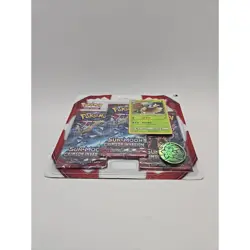 POKEMON Original SUN MOON CRIMSON INVASION 3-Pack Blister BOOSTER - Image 1