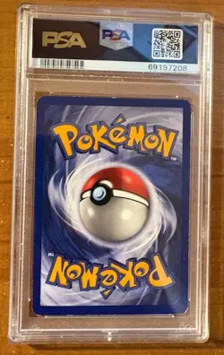 1999 Pokemon Fossil Holo Lapras #10 PSA 5 - Image 2