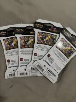 Pokemon TCG Vivid Voltage 4 Booster Packs art Set - Image 2