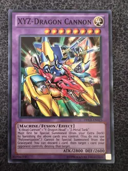 Yugioh XYZ-Dragon Cannon DPKB-EN025 Super Rare Unlimited Edition Near Mint - Image 1