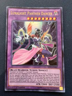 Yugioh Lunalight Panther Dancer SHVI-EN047 Ultra Rare 1st Edition NM - Image 1