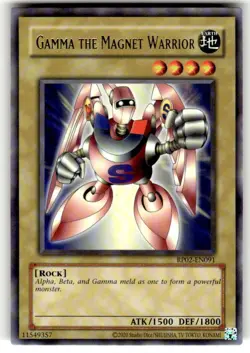 Gamma The Magnet Warrior RP02-EN091 Retro Pack 2 (2020 Date Reprint) Unlimited - Image 1