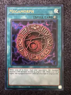 Yugioh Megamorph SRL-EN061 Ultra Rare Unlimited Edition NM - Image 1