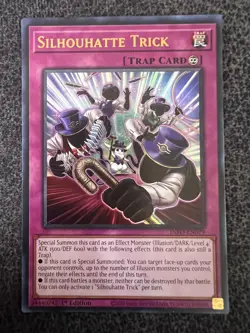 Yugioh Silhouhatte Trick INFO-EN079 Ultra Rare 1st Edition NM - Image 1