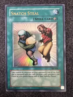 Yugioh Snatch Steal SRL-036 Ultra Rare Unlimited Edition NM - Image 1