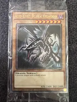 Yugioh Red-Eyes Black Dragon TN23-EN003 Quarter Century Secret Rare Limited NM - Image 1