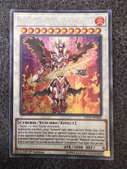 Yugioh Geomathmech Final Sigma MYFI-EN008 Secret Rare 1st Edition NM - Image 1