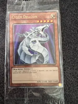 Yugioh Cyber Dragon TN23-EN005 Quarter Century Secret Rare Limited Edition NM - Image 1