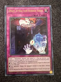 Yugioh Amaze Attraction Horror House LIOV-EN075 Ultra Rare 1st Edition NM - Image 1