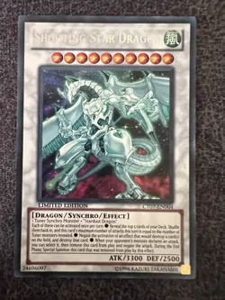 Yugioh Shooting Star Dragon CT07-EN004 Secret Rare Limited Edition NM - Image 1