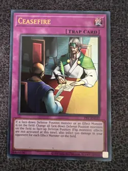 Yugioh Ceasefire PSV-EN030 Ultra Rare Unlimited Edition NM - Image 1