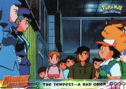 Pokemon The Tempest-A Bad Omen Card #15 Topps Mewtwo Strikes Back - Image 1