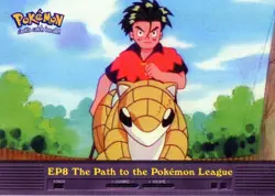 Pokemon EP8 The Path to the Pokemon League Card - Image 1