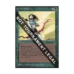 WOTC MtG Collector's Ed Elvish Archers (CE) (R) NM - Image 1