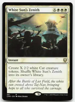 MTG White Sun's Zenith R Commander Legends 391 LP - Image 1