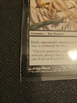 1x Locust Miser Light Play, English Saviors of Kamigawa MTG Magic LP - Image 2
