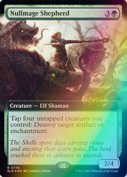 MTG - Nullmage Shepherd - Foil Extended Art - SLD 0774 - Secret Lair - Rare - Image 1