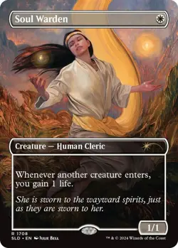 MTG - Soul Warden - SLD 1708 - Secret Lair Julie Bell - Rare Magic the Gathering - Image 1