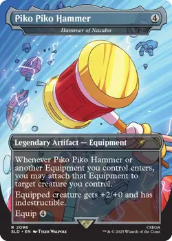 MTG Secret Lair x Sonic The Hedgehog Turbo Gear Non-Foil Sealed - Image 5