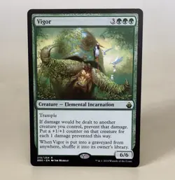 MTG Vigor BBD Very Light Play - Image 1