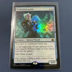 Triskaidekaphile -- Foil - Midnight Hunt - English MTG NM - Image 1