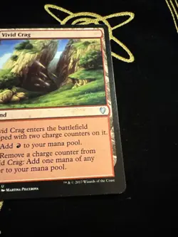 Vivid Crag Commander 2017 Regular MTG NM - Image 3