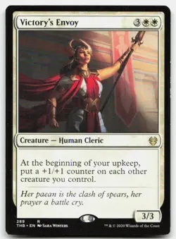 MTG Victory's Envoy R Theros Beyond Death 289 LP - Image 1