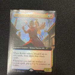Mtg MagicCon Atlanta promo Sokka, Bold Boomeranger Foil - Image 1