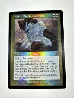 White Orchid Phantom {Foil} #396 Retro Frame Modern Horizons 3 MTG MH3 - Image 1
