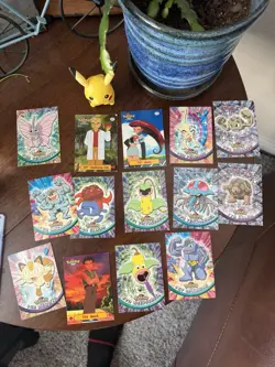 Pokemon Topps Vintage Card Lot - Image 1