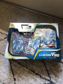 POKEMON TCG GLACEON V STAR Special Collection Box | Factory Sealed - Image 2