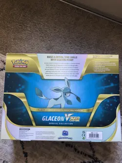 POKEMON TCG GLACEON V STAR Special Collection Box | Factory Sealed - Image 3